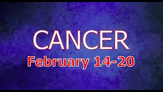 CANCER - You And Marrying You Are All They Think About | FEB 14-20 Tarot Reading