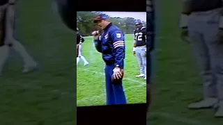 Mike Ditka Smoking A Fat Stogie At Bears Practice