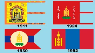 Флаг Монголии: историческая эволюция (с государственным гимном Монголии)