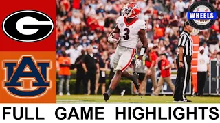 #2 Georgia vs #18 Auburn Highlights | College Football Week 6 | 2021 College Football Highlights