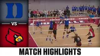 Duke vs. Louisville Match Highlights | 2023 ACC Volleyball