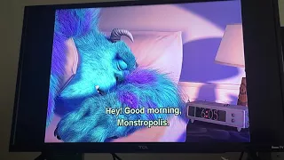 Monsters Inc Morning Workout Scene