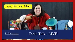 Mid-Century Modern, Kitchen, Travel, Fishing | Treasure Hunt Game | Dr. Lori's Table Talk LIVE