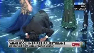 A Palestinian wins Arab Idol