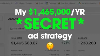 My $1.4M/YR *SECRET* Ad Strategy (simple yet never shared)