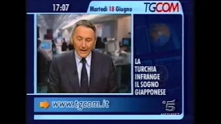 TgCom24 del 18 Giugno 2002 (Italia-Corea, Mondiali 2002)