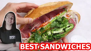 German Guy Reacts To Best Sandwich In Every State | 50 State Favorites