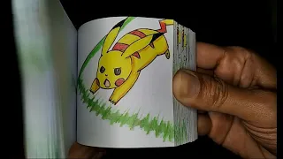 Pikachu Flipbook | Pokemon | How to make a Pikachu Flipbook | Pokémon Journeys | FLIPAPER