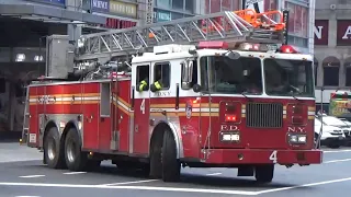 *pa300* FDNY (spare) ￼Ladder 4 And battalion 9 responding 8/26/22