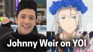 Yuri!!! On ICE Reaction from Olympic Skater Johnny Weir