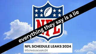 The Dumbest NFL Schedule Account on Twitter