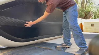 Bris 10.8ft. Inflatable w/ Yamaha 2.5hp initial look