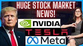 Stock Market News: Trump & DWAC stock! Cathie Wood Sells More Nvidia stock and Tesla stock!
