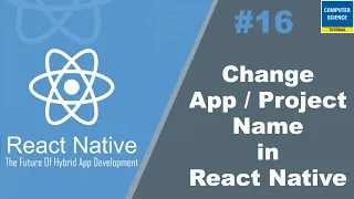 Change App Name in React Native