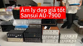 ĐÃ BÁN HẾT. Ngày 17/5 Âm ly đẹp giá rẻ. Sansui AU 7900. Các bác liên hệ Zalo em Vũ 0352.876.319