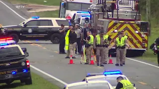 Driver of truck in Florida bus crash that killed 8 farm workers charged with DUI manslaughter