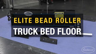 How To Make Truck Bed Floor using Eastwood Elite 27" Bead Roller!