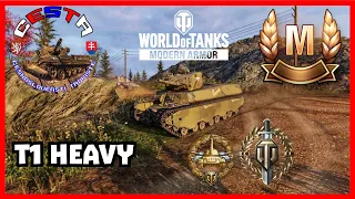 T1 Heavy- Double Gun Beast! Ace Tanker [M] WoT Console PS5 #t1heavy #wotconsole #wot #wotblitz