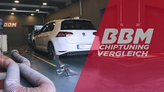 Froschf**en grüner Golf VII GTD im Chiptuning Vergleich by BBM