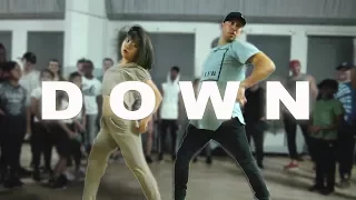 "DOWN" - Fifth Harmony ft Gucci Mane Dance | @MattSteffanina ft Bailey Sok