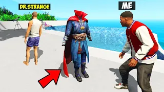 I Stole DR.STRANGE'S SUPER SUIT From DR.STRANGE in GTA 5!