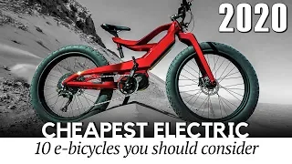 10 Cheapest Electric Bicycles on Sale in 2020 (Price and Range Comparison)