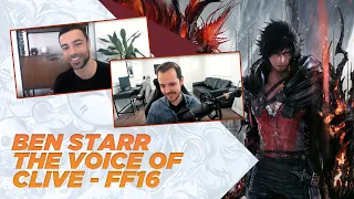 FF35 Anniversary chat with Ben Starr, voice of Clive Rosfield in FINAL FANTASY XVI.