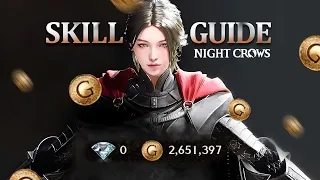 Night Crows Guide to Skill Selection. How To Get Skill Books