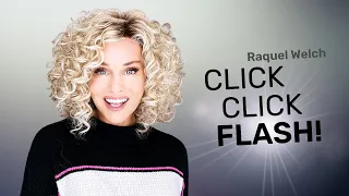 Raquel Welch CLICK CLICK FLASH Wig Review | FUN UNBOXING! | SHOCKING application! | HOW TO STYLE!