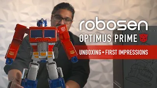 Robosen Optimus Prime - Unboxing & First Impressions Review