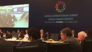 CAFOD: Chris Bain speaks at World Humanitarian Summit