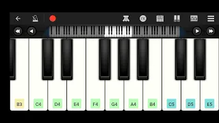 #easy piano tutorial# Happy birth day song #easy to learn