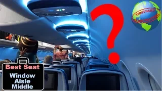 What is the best economy airline seat? Aisle vs. Window vs. Middle