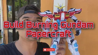 Build Burning Gundam Papercraft