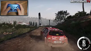 WRC 10 Xbox Series X Controller Gameplay | Citroen C3 Rally2 at Rally Catalunya