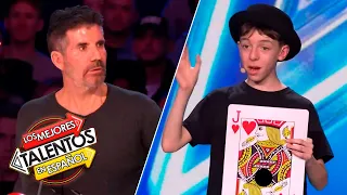 ¡La maravillosa MAGIA de un estudiante de 13 años! | Audiciones | BGT 2023