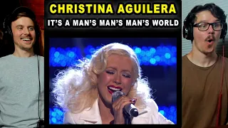Week 103: Christina Live Week!  #1 - It's A Man's Man's Man's World Live At Grammy Awards
