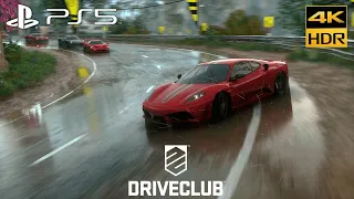 Driveclub PS5 Ferrari F430 Scuderia India Capture & Edit 4K HDR 60FPS