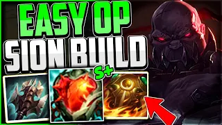 How to Play Sion Top & CARRY for Beginners + Best Build/Runes - Sion Season 13 League of Legends