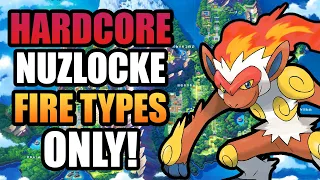 Pokémon Diamond Hardcore Nuzlocke - Fire Type Pokémon Only! (No items, No overleveling)