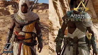 Assassin's Creed Origins - Fully Upgraded Gear Changed Appearance after Patch 1.1.0 | Comparison