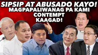 GULO TO! MGA ABOGADO NI QUIBOLOY NAPASUGOD PARA HUMINGI NG SAKLOLO SA PANG AAPI NG GOBYERNO!