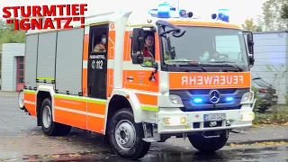 [STURMTIEF "IGNATZ" ZOG ÜBER NRW!] - Zahlreiche Feuerwehreinsätze in der Region Düsseldorf -