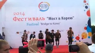 BTS - N.O [140614 Festival «Bridge to Korea» Moscow]