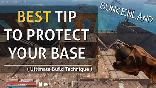 BEST Base Building TOP Tips for Sunkenland Gameplay! : Protect your Base from Raiders.