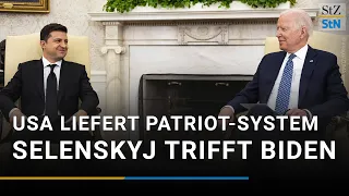 USA liefert Patriot-System an Ukraine | Selenskyj trifft Biden in Washington