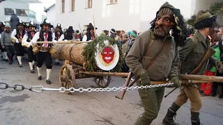 Blochziehen in Fließ / Tirol, 07.02.2016