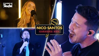 Johannes Oerding auf Spanisch 😲 & seine Schwester überrascht ihn | Nico Santos Karaoke Box by Teufel