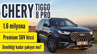 Chery Tiggo 8 Pro test sürüşü tüm detaylarıyla | 1.6 milyonluk premium SUV #chery #tiggo8pro #test