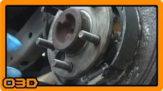 Detailed HOWTO Replace Parking Brake Shoes and Disc Brake Pads   Project 2004 Jeep Wrangler TJ